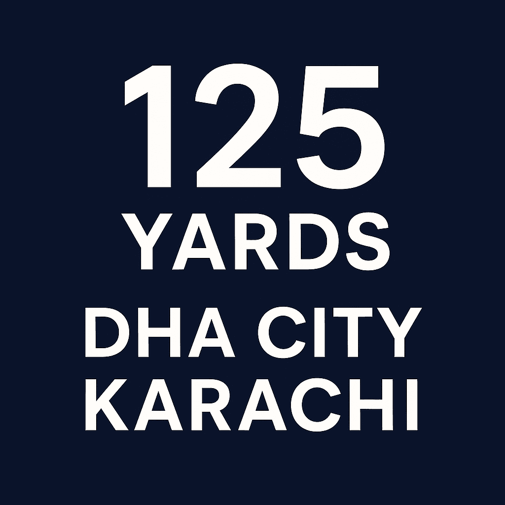 125 Yards Plots DHA City Karachi