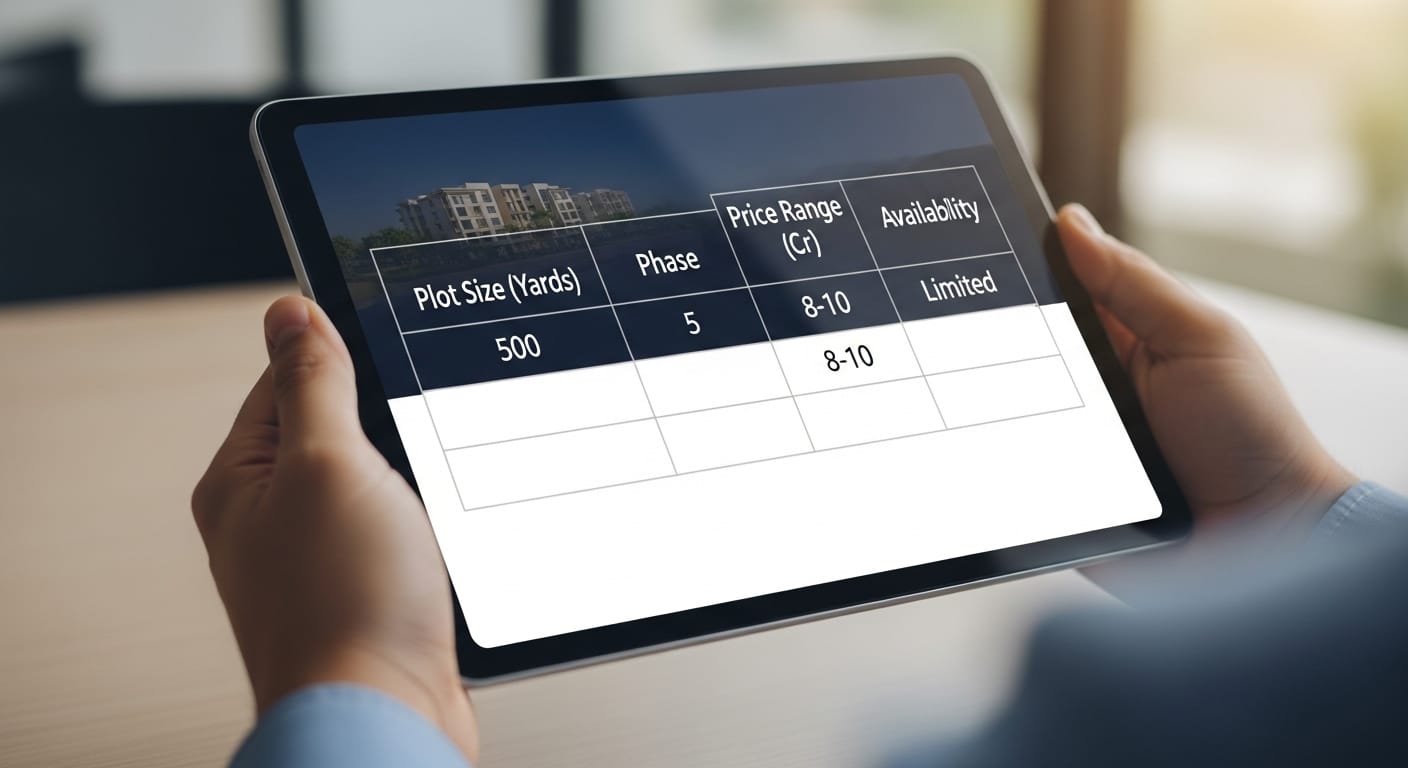 500 Yards Plots in DHA Karachi Phase 5