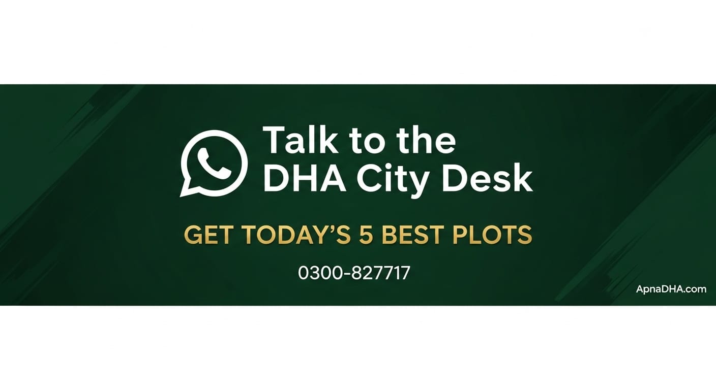 DHA City Karachi Plots by Size