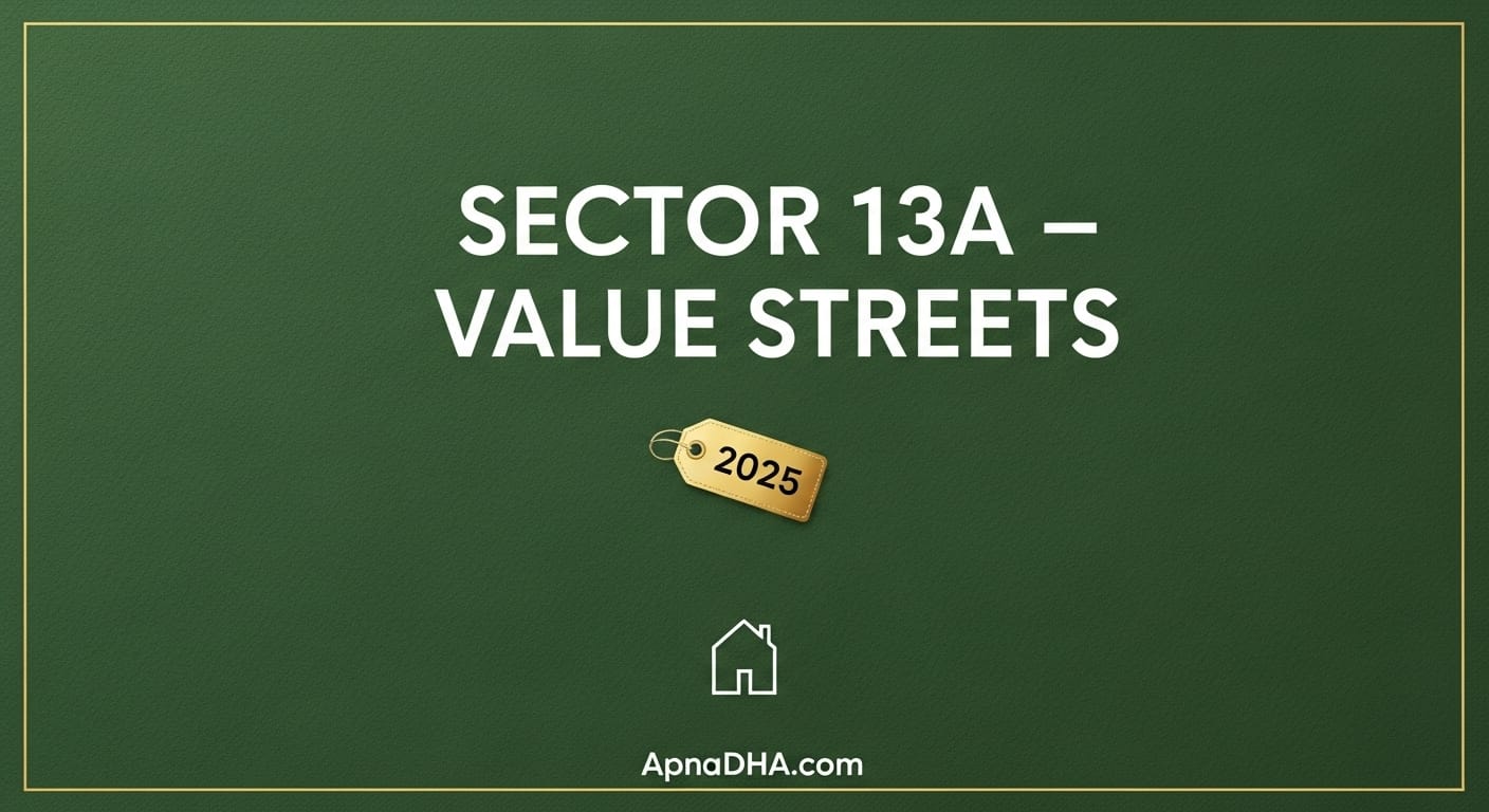 DHA City Karachi Sector 13A