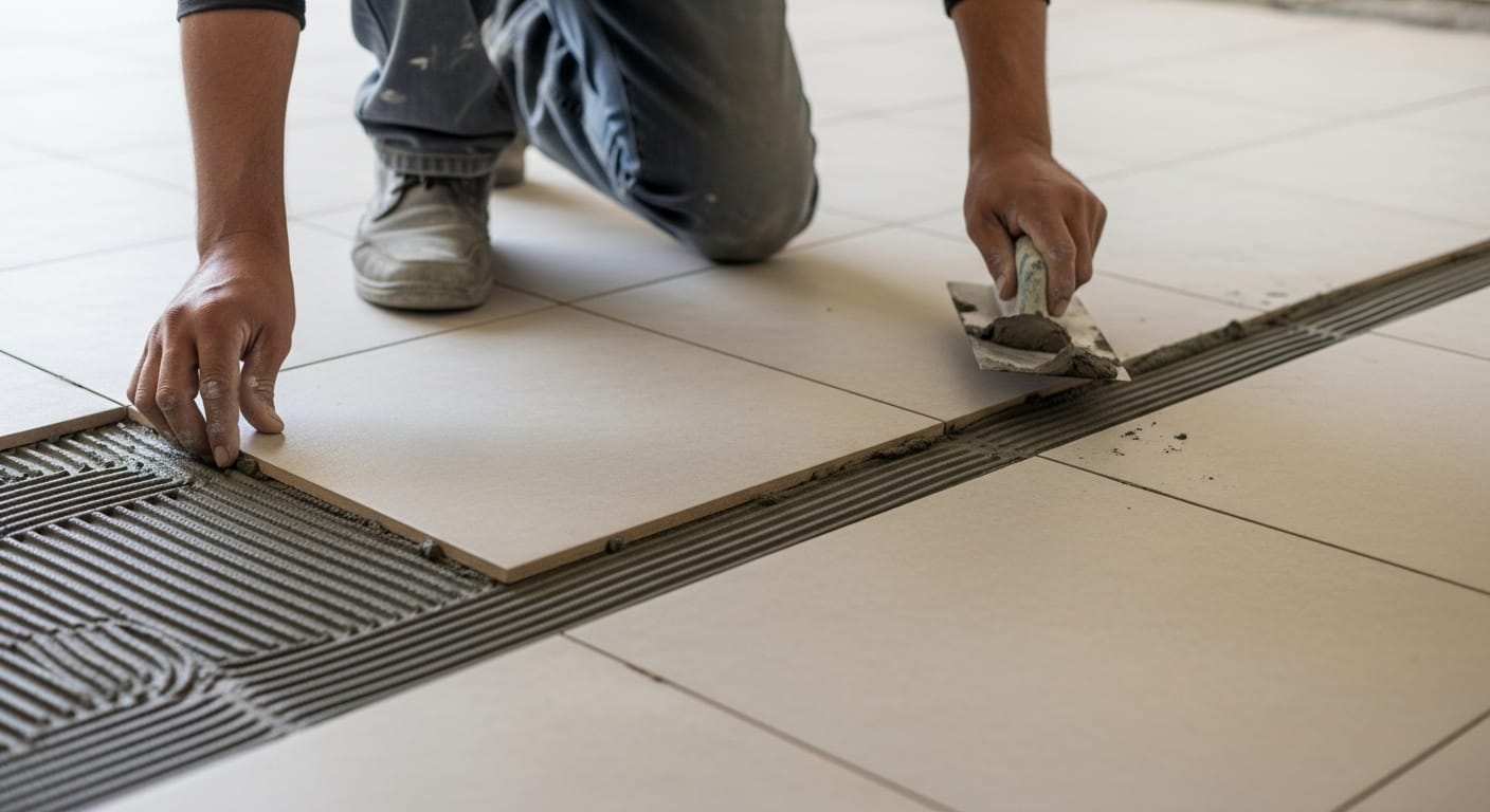 tile flooring renovation in DHA Karachi
