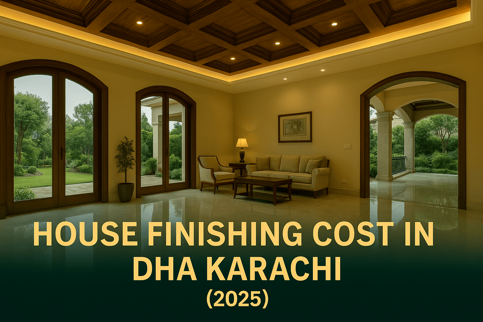 House Finishing Cost in DHA Karachi