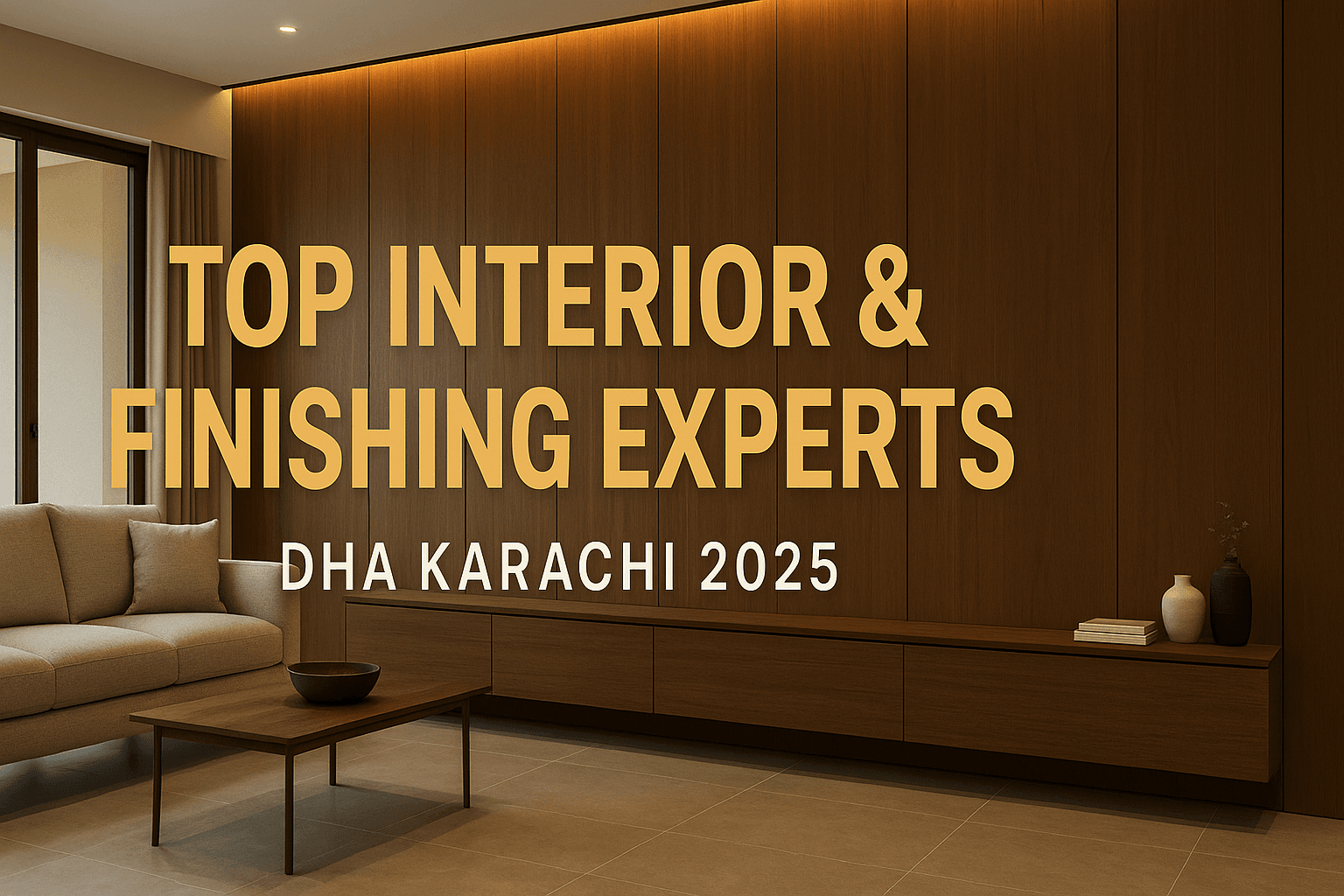 Interior Designers in DHA Karachi