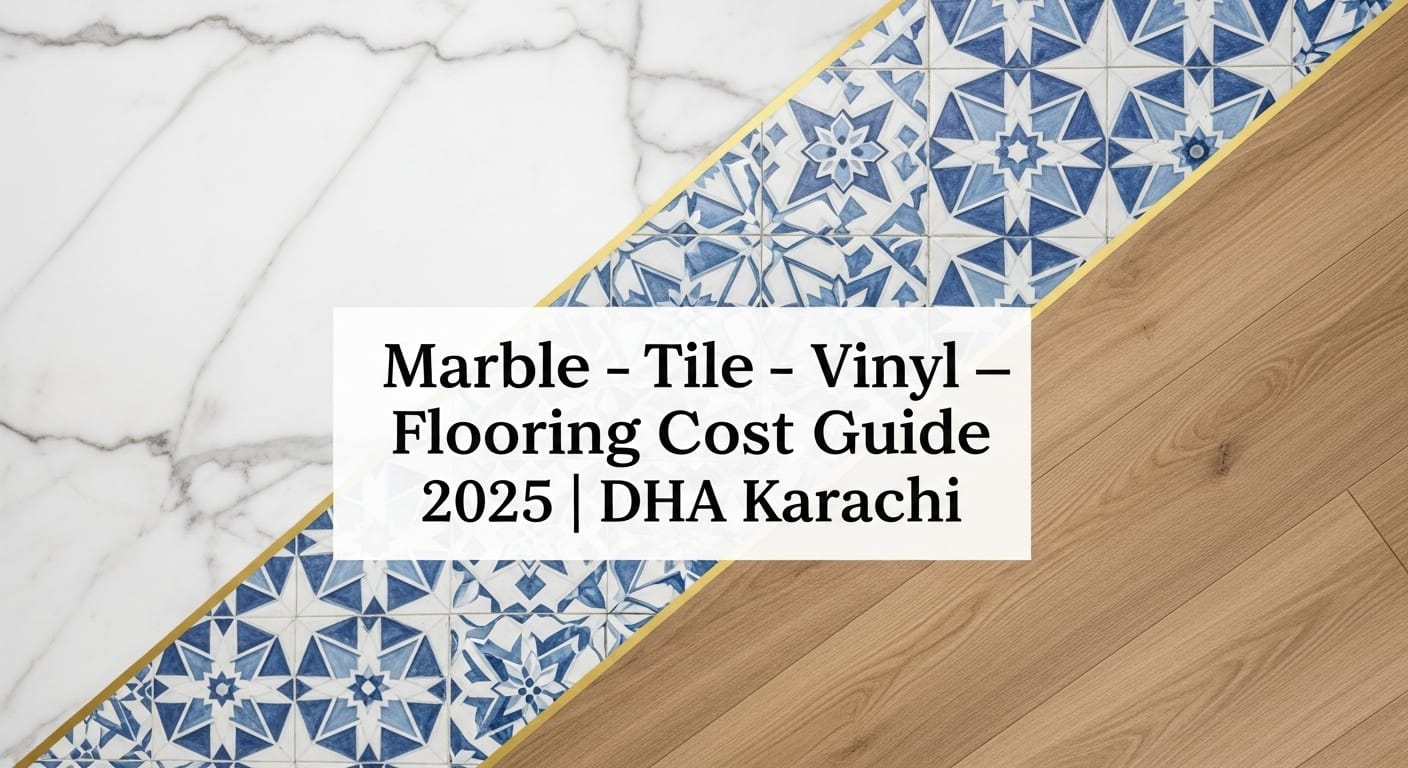 Flooring Cost Comparison DHA Karachi