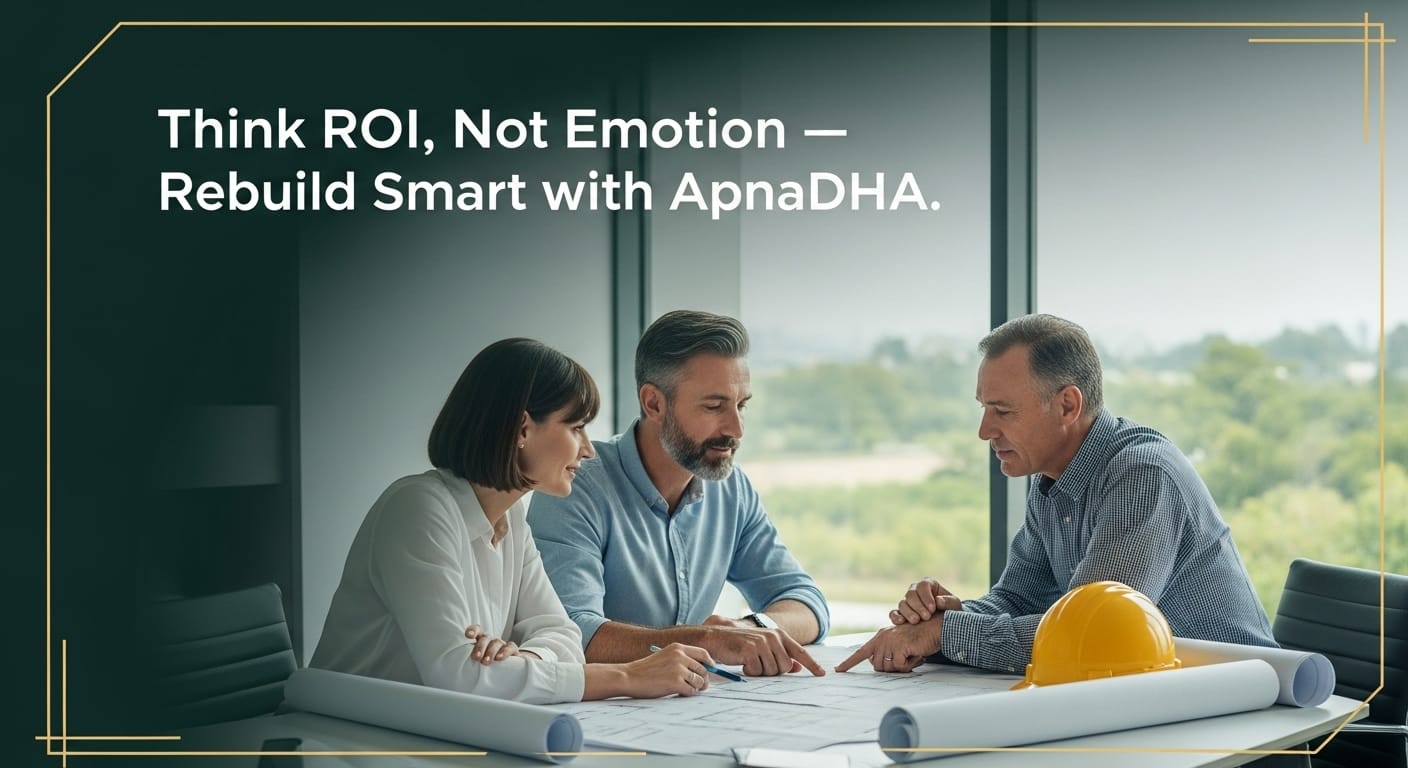 Renovation Cost vs Rebuild Cost in DHA Karachi