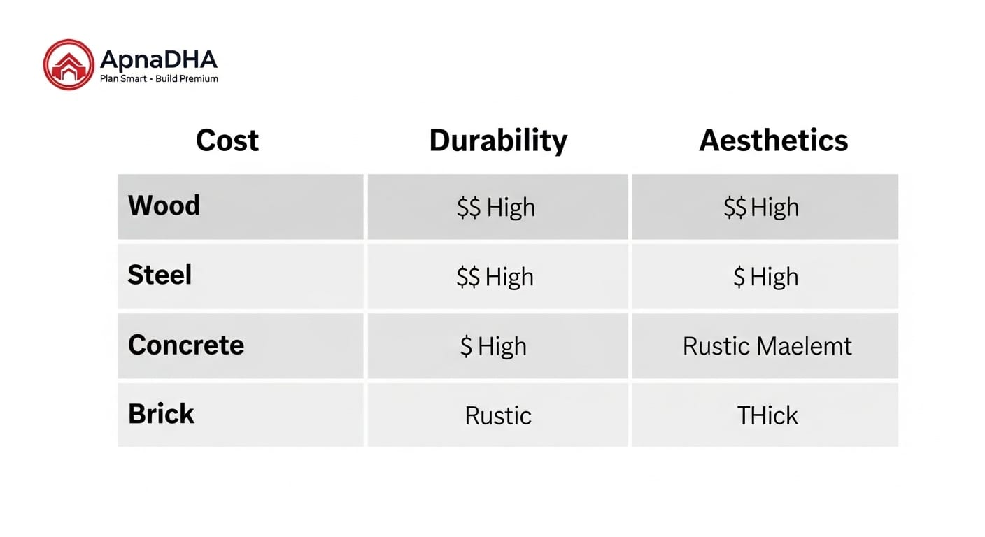 Flooring Cost Comparison DHA Karachi