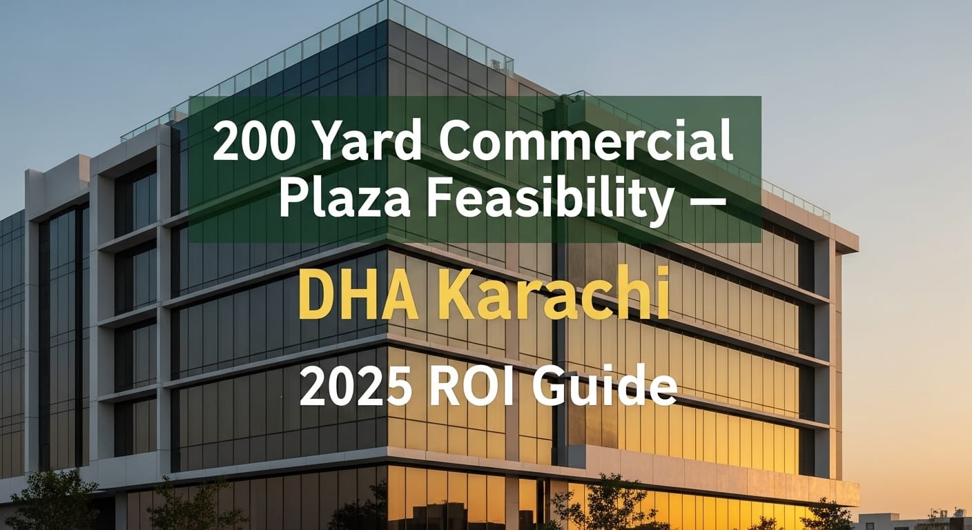 200 Sq Yards Commercial Building in DHA Karachi