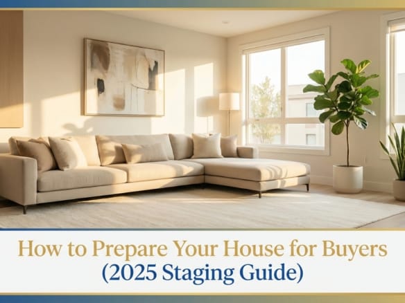 Staged living room in DHA Karachi for buyer showings