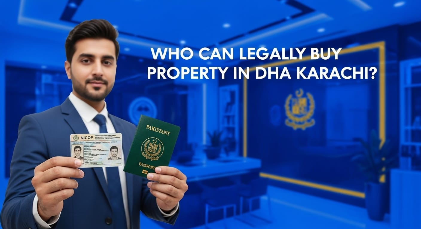 Who can legally buy property in DHA Karachi — 2025 guide