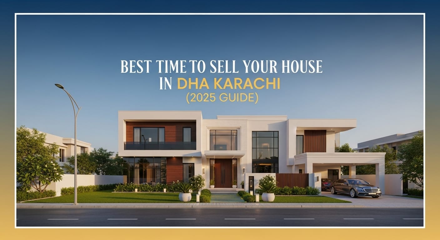 Best time to sell your house in DHA Karachi 2025 banner