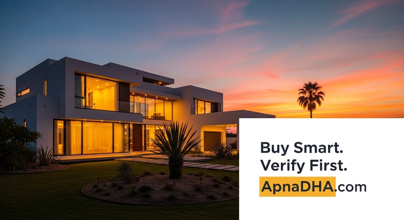 Buy smart verify first — DHA Karachi home buying guide ApnaDHA