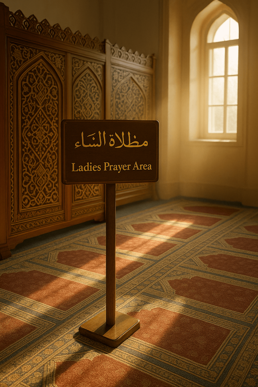 Ladies Prayer Halls in DHA Karachi