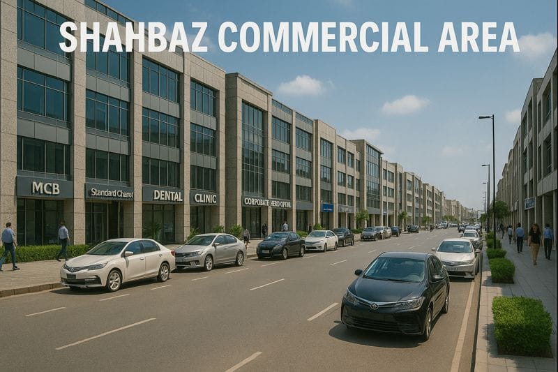 Shahbaz commercial area
