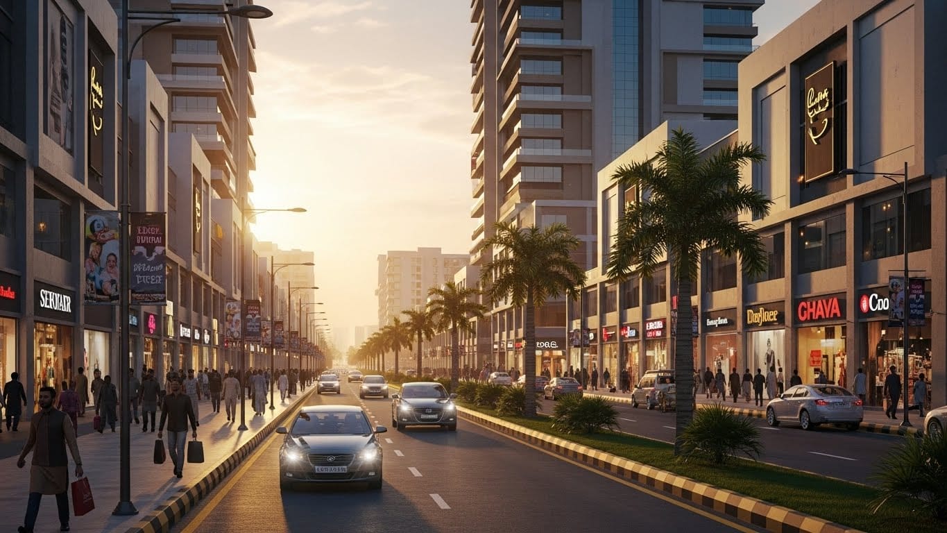 Emaar Oceanfront & Phase 8 Commercials