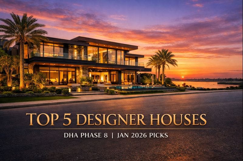 Designer Houses for Sale in DHA Phase 8