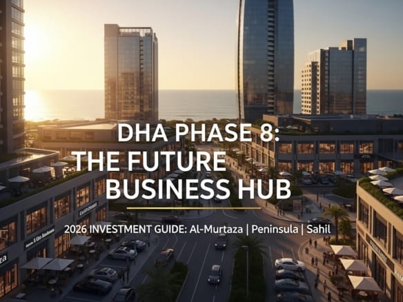 DHA Phase 8 Commercial Plots Investment