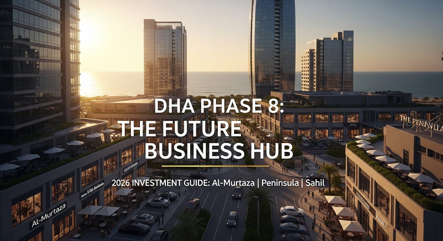 DHA Phase 8 Commercial Plots Investment
