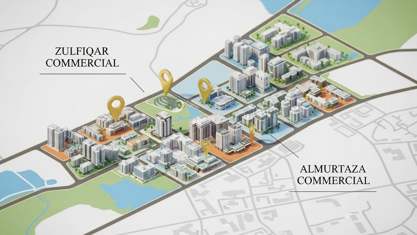 100 yards commercial plot 