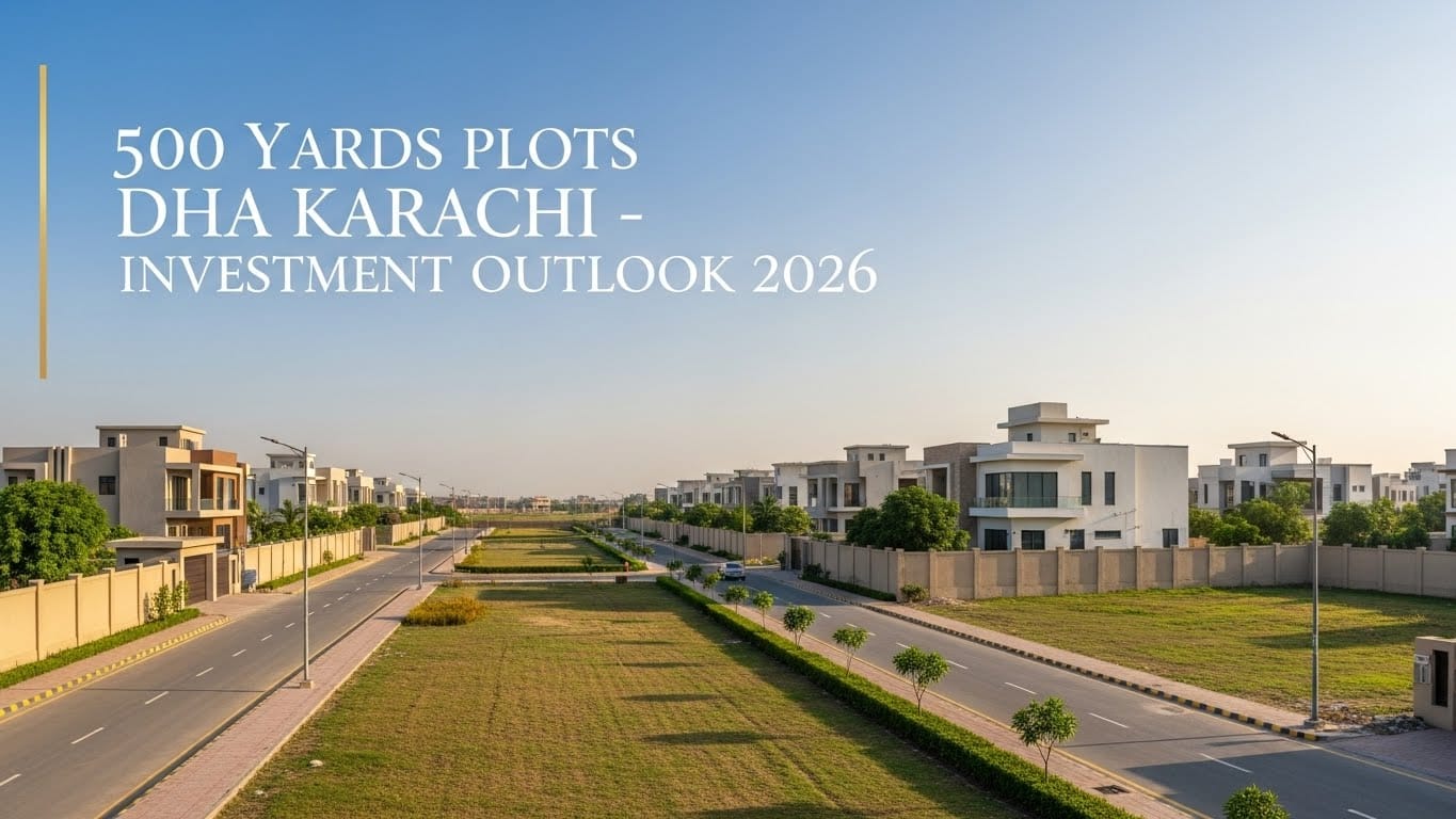 500 Yards Plots in DHA Karachi Investment Outlook 2026
