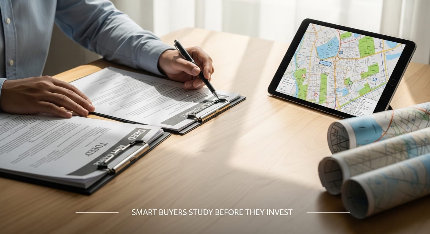 evaluating location before buying property