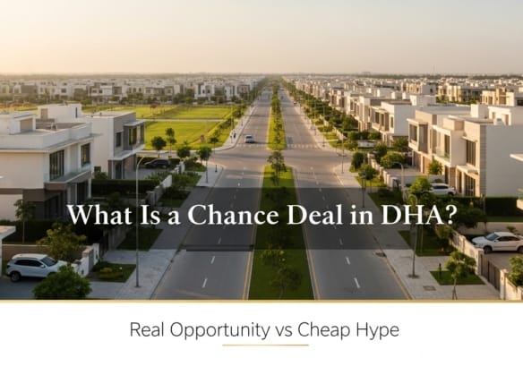 Chance Deal in DHA Property
