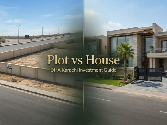 Plot vs House in DHA