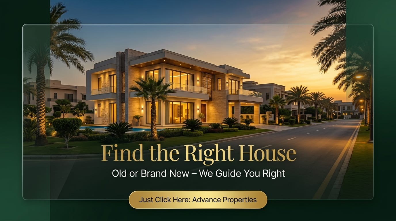 Old vs Brand New House in DHA