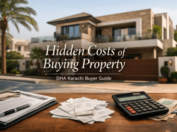 hidden costs of buying property in DHA Karachi