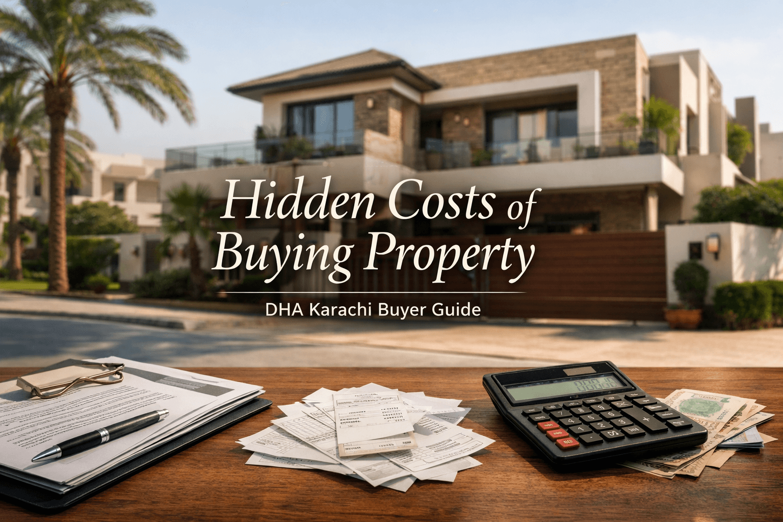 hidden costs of buying property in DHA Karachi