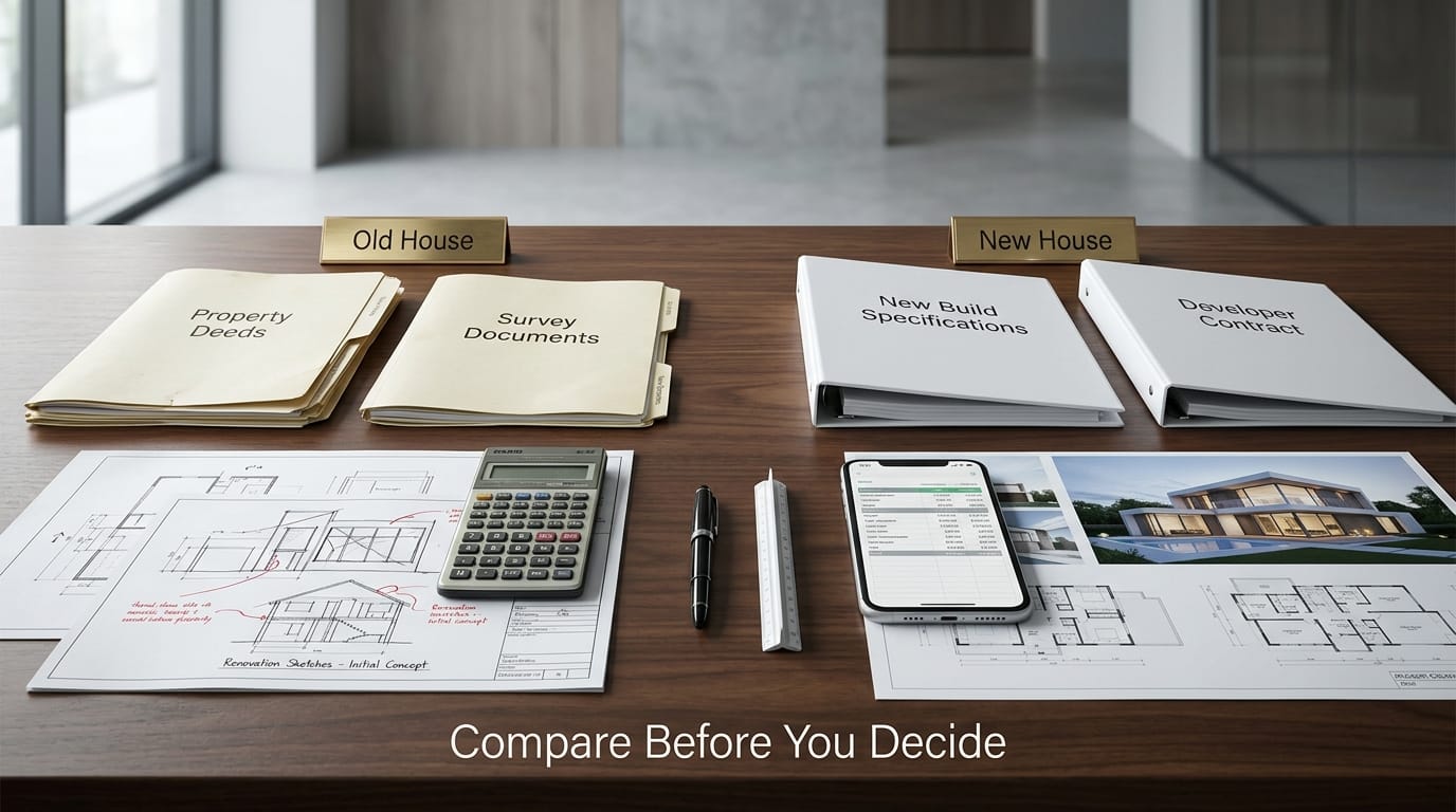 Old vs Brand New House in DHA