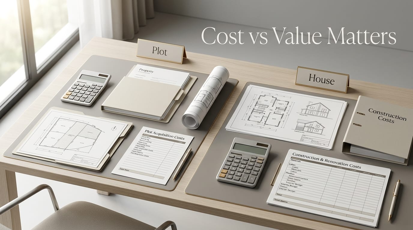 Plot vs House in DHA