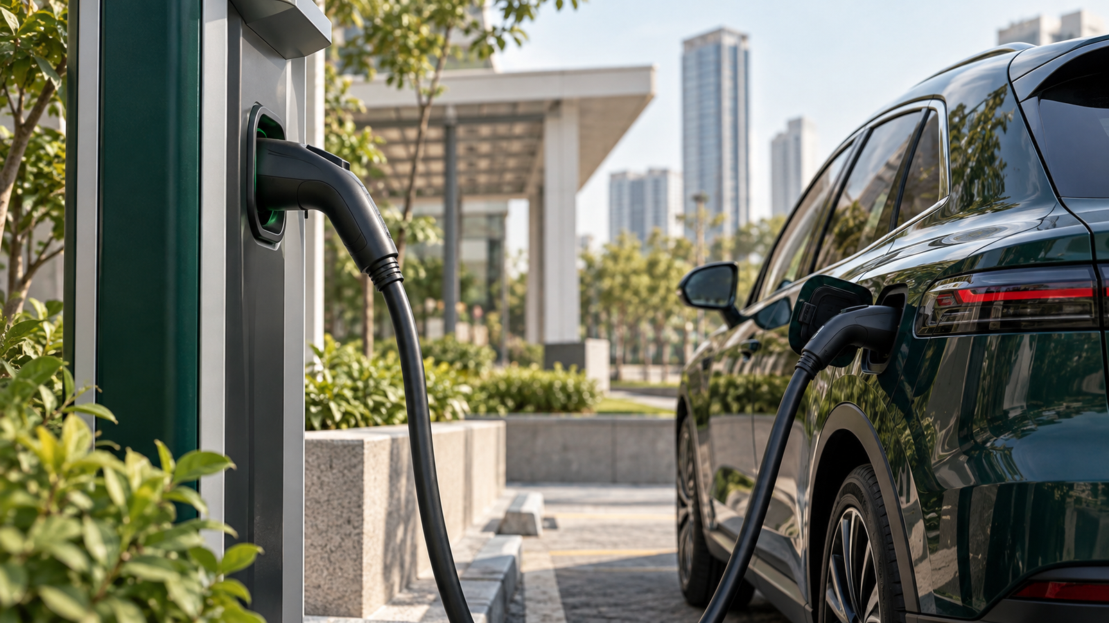 EV charging stations in DHA Karachi and Creek Vista charging update