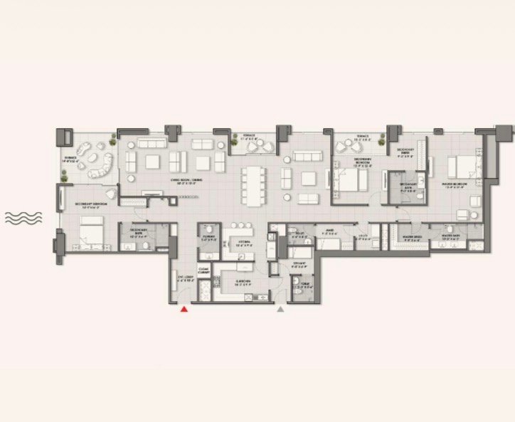 4,193 Sq Ft Apartment for Sale in Phase 8, DHA Karachi — property photo 4