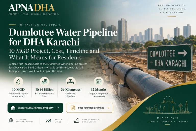 Dumlottee water pipeline