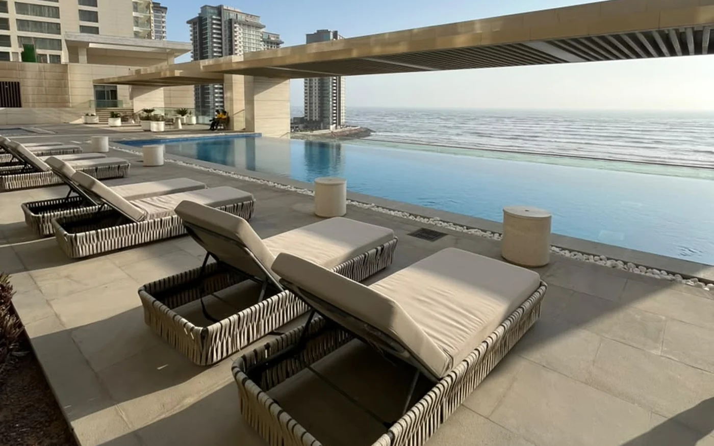 Emaar Oceanfront Karachi seafront amenity area in DHA Phase 8