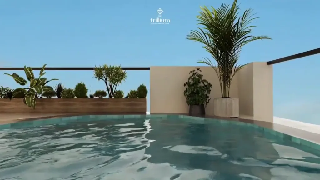 Four-bedroom Duplex Gold terrace and cocktail pool
