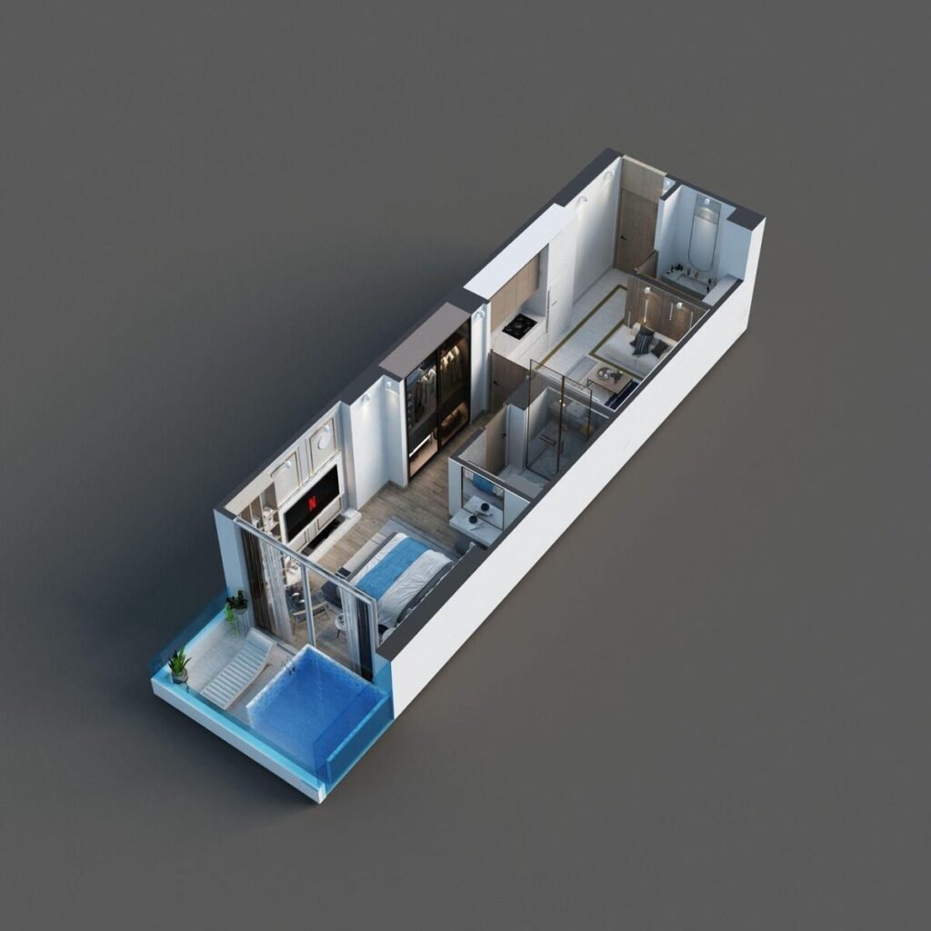 1 Bedroom — Type C1